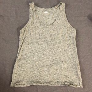 Gray colored old navy tank